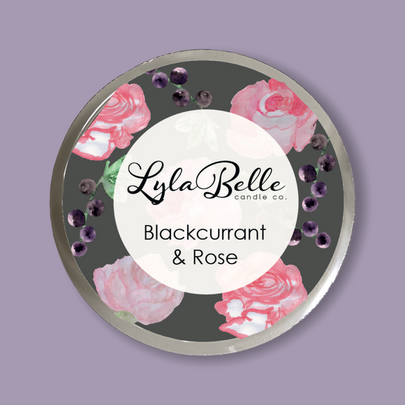 Blackcurrant & Rose Wax Melt Pot