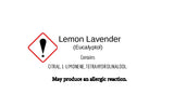 Lemon Lavender Tin Candle