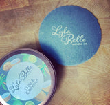 Lyla Belle Candle Co. Natural Slate Round Candle Coaster